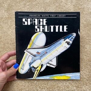 BOGO Vintage 1984 Children’s Book Space Shuttle by Franklin Watts